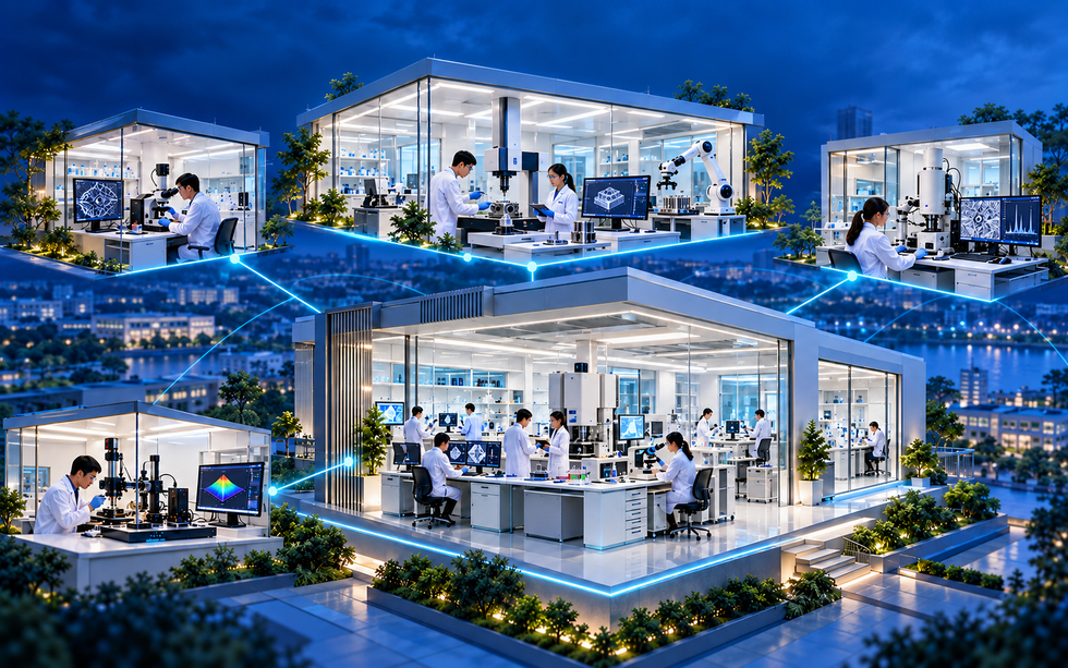 Xây dựng mạng lưới phòng thí nghiệm theo hướng dùng chung